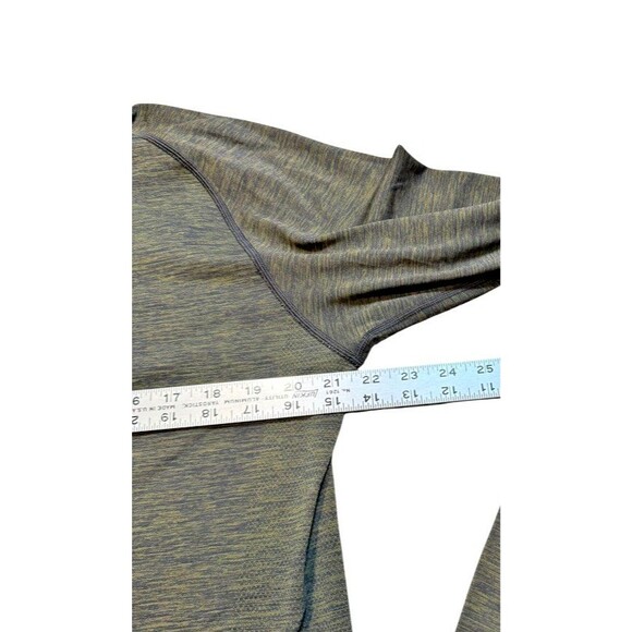 Lululemon Men's Quarter Zip Size Large Metal Vent Performance - Golf -  Preppy - Picture 6 of 7